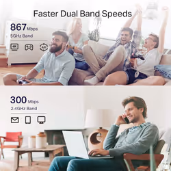TP-Link AC1200 Mesh Wi-Fi Extender - Additional view 5
