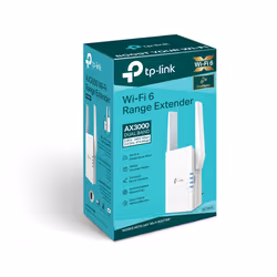 TP-Link RE705X mesh wi-fi system Dual-band (2.4 GHz / 5 GHz) Wi-Fi 6 (802.11ax) White 1 External - Additional view 4