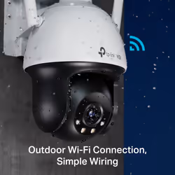 TP-Link VIGI 4MP Outdoor Full-Color Wi-Fi Pan Tilt Network Camera - Additional view 4