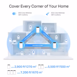 TP-Link AXE5400 Tri-Band Mesh Wi-Fi 6E System - Additional view 6