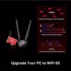 TP-Link AXE5400 Wi-Fi 6E Bluetooth 5.2 PCIe Adapter - Additional view 5