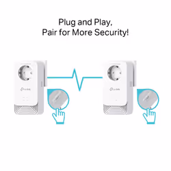 TP-Link PG2400P KIT PowerLine network adapter 1428 Mbit/s Ethernet LAN White 2 pc(s) - Additional view 4