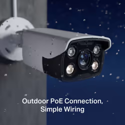 TP-Link VIGI 4MP Outdoor Full-Color Bullet Network Camera - Additional view 4