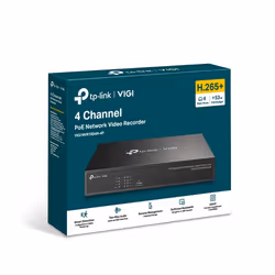 TP-Link VIGI 4 Channel PoE+ Network Video Recorder - Additional view 4