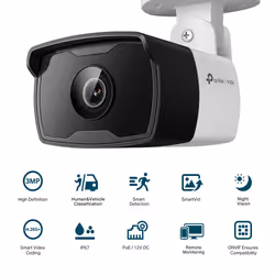 TP-Link VIGI C330I Bullet IP security camera Outdoor 2304 x 1296 pixels Ceiling/Wall/Pole