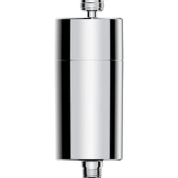 Philips In-Line Shower Filter Chrome Compact Removes Chlorine/Impurities, 8L/Min