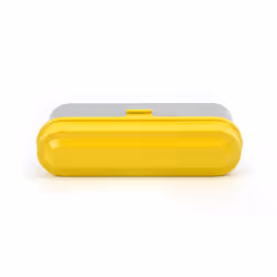 KODAK Film Case - for 5 Rolls of 35mm Films - Compact  Retro Steel Case to Sort and Safeguard Film Rolls Film is not Included  Yellow  Retro