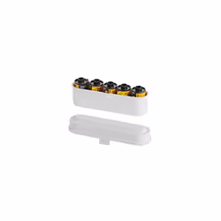 KODAK Film Case - for 5 Rolls of 35mm Films - Compact  Retro Steel Case to Sort and Safeguard Film Rolls White Film is not In ...