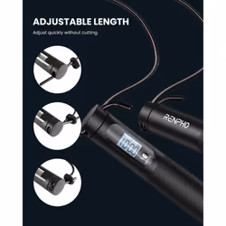 Renpho Smart Jump Rope Black 430 g - Additional view 4