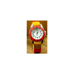Boys Girls Quartz Watch Kids Childrens Fabric Strap Student Wristwatch - digital black white 6