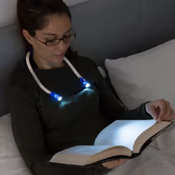 InnovaGoods Nereled Blue, White Neck flashlight LED
