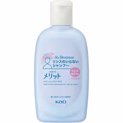 KAO Merit Shampoo without Rinse Mini 80ml (Quasi drug) Hair Care: In Bath Wash and rinse in the same way as you normally use ...