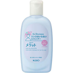 KAO Merit Shampoo without Rinse Mini 80ml (Quasi drug) Hair Care: In Bath Wash and rinse in the same way as you normally use shampoo.