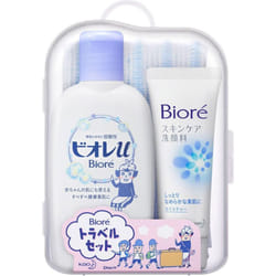 KAO Biore Travel set 1 pair Whole body cleanser Apply an appropriate amount of Biore u Body Wash, etc. to a body towel that is moistened with warm wat