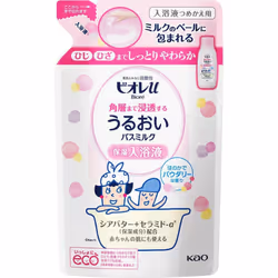 KAO Biore u Biore u Moisturizing Bath Milk Powdery Fragrance Refill 480ml Skin Care Liquid Skin Care milk Skin Care Liquid