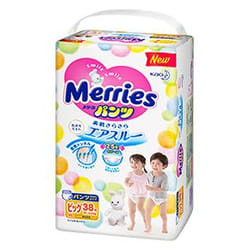 Merries Super Premium Pants XL 38pcs