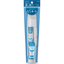 Kao Puora Office & Travel Portable 1 Set (quasi-drug) For Travel Toothbrushes / Pureora Medicated Toothbrush Clean Mint [labeled Ingredients] Peg-