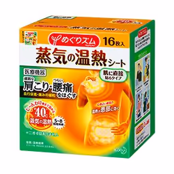 Megrhythm Megurism steam thermal sheet to stick directly to skin 16sheets