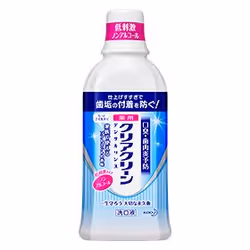Clearclean Dental Rinse 600mL, 600 ml, Mint, Bottle, Polyethylene terephthalate (PET), Alcohol, Japan