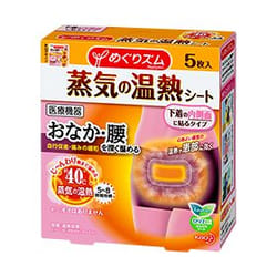 Megrhythm Megurism heat sheet underwear 5 sheets