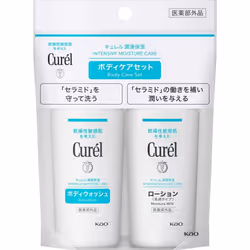 Kao Curel Body Wash & Lotion Mini Set 90ml (quasi Drug) Body Care Curel Apply A Moderate Amount Of Body Wash (2-3 Pumps) To A ...