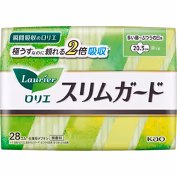 KAO Laurier Slim Guard Firm Daytime 28 sheets with wings (Quasi-drug) Napkin Slim Laurier Slim Guard