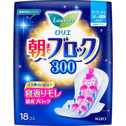 KAO Laurier Super Absorption Guard 300 18pcs (Quasi-drug) Sanitary napkin for night Laurier Super Absorption Guard