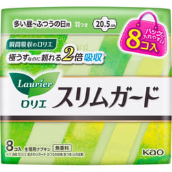 KAO Laurier Slim Guard Firmly for Daytime with Wings 8pcs (Quasi-drug) Napkin Slim Laurier Slim Guard
