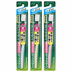 Deepclean Kao Deep Clean toothbrush Regular usually, Toothbrush set, Adult, Blue, Green, Pink, Standard, Polypropylene (PP), ...