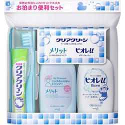 KAO CLEAR CLEAN Portable Overnight Convenience Set 1 kumi (Quasi drug) Other (check locks, tongue cleaners, etc.) Ingredients] - Clear-Clean Medicated