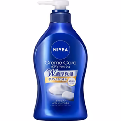KAO NIVEA Cream Care Body Wash European White Soap Scent Pump 480mL Personal Medium Price Range Body Soap Personal Medium Pri ...
