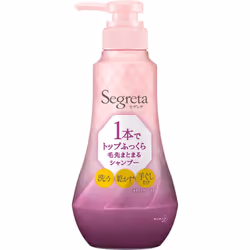 KAO Segreta Shampoo for top hair ends with one bottle - main body 360ml Shampoo/conditioner (aging care) Directions for use:- ...