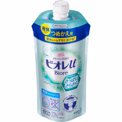 KAO Biore u Biore-u Sansara Sarasara Refill 340mL General Purpose (Biore II) Body Soap Apply an appropriate amount to a damp  ...