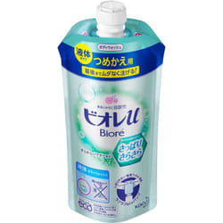 KAO Biore u Biore-u Sansara Sarasara Refill 340mL General Purpose (Biore II) Body Soap Apply an appropriate amount to a damp towel or sponge, lather a