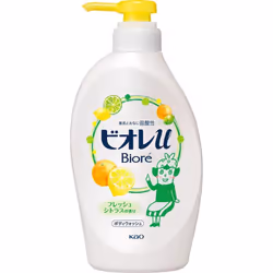 KAO Biore u Biore u Fresh Citrus Scent Pump 480mL General Purpose (Biore II) Body Soap Apply an appropriate amount to a damp  ...