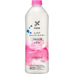 KAO Liese Moist Juicy Shower Refill 340ml Styling Products Spray enough to moisten hair and condition with a hand comb. If you are worried about dryne