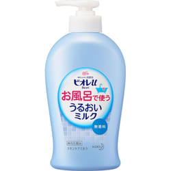 KAO Biore u Moisturizing Milk for Bath - Unscented - 300ml Moisturizers Body Care Use after bathing and before wiping with a towel. Use one pump at a