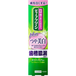 KAO Deep Clean Medicated toothpaste "Tsuya Bishiro" 100g (Quasi-drug) Periodontal Disease Apply an appropriate amount to a toothbrush and clean the te