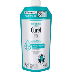 KAO Curel Body Wash Refill 340ml (Quasi-drug) Body Care Curel Apply an appropriate amount to a damp towel or sponge, lather well, and rinse thoroughly