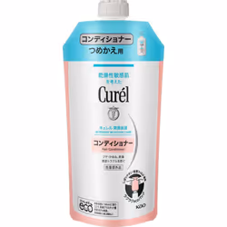 KAO Curel Conditioner Refill 340ml (Quasi drug) Body Care Curel After shampooing, apply an appropriate amount directly to hai ...