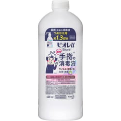 KAO Biore u Hand Sanitizer Refill 420ml (Quasi-drug) Other Liquids Hand Soap Dosage and Administration] Apply or rub directly onto the fingers. Dosage