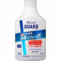 KAO Biore GUARD Medicated Disinfectant Spray A Refill 350ml (Quasi-drug) Other Liquids Hand Soap Take an appropriate amount a ...