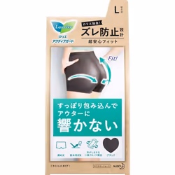 KAO Laurier Active Guard Rhineless Type L 1 MY Panties Panties Use during menstruation. Panties