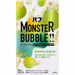 KAO Babu MONSTAR CALENDAR DAYS 6 Tablets (Quasi-drug) General medicated (warm bath) Others Hot bath Dissolve one tablet in 15 ...