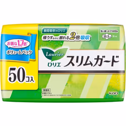 KAO Laurier SlimGuard Volume Pack for Heavy Daytime to Ordinary Daytime 50 packs with wings (Quasi-drug) Laurier Slim Guard N ...