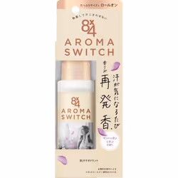 KAO Eight Four 8x4 Aroma Switch Roll-On Manhattan Linen Fragrance 65mL (Quasi-drug) Roll-on mist antiperspirant Antiperspiran ...