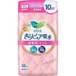KAO Laurier Sara Pure Absorbent Super Absorbent Slim 10cc Scent Free 36sheets Light incontinence Please replace it as needed. Sara Pure