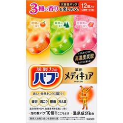 KAO Babu MEDICURE Assortment 3 Regular Type 12 Tablets (Quasi-drug) Carbon dioxide gas (hot bath) Babu Hot bath Dissolve one tablet in 150 to 200 lite