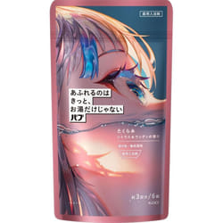 Kao Babu It's Not Just The Hot Water That Overflows, I'm Sure. Tokoromi Citrus & Woody Fragrance 6 Tablets (quasi-drug) Carbon Dioxide Gas (hot Ba