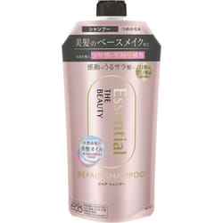 KAO Essential THE BEAUTY Hair texture beauty repair shampoo for refill 340mL ETSENSIAL Shampoo/conditioner (damage care) To use: Take an appropriate a